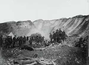 Tunnelling: Working parties in a mine