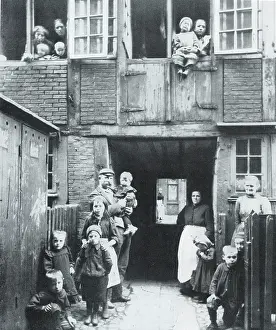 Populace: Working quarter of a German town