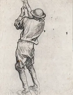 Brangwyn: Working Soldier, by Frank Brangwyn