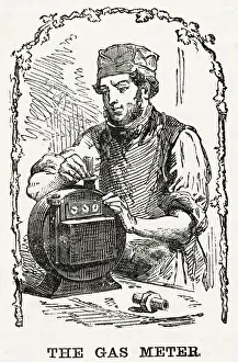 Bolts: Workman assembling a gas meter