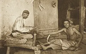 Sharpening: Two workmen of Tashkent