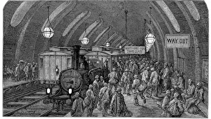 Jerrold: The Workmen's Train'. From Gustave Dore and Blanchard