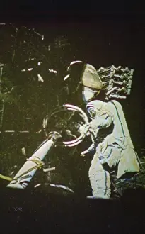 Cosmonauts: Works at Orbital station Mir