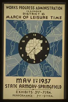Vignettes: Works Progress Administration, Illinois, District 6 - March