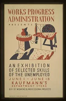 Selected: Works Progress Administration presents an exhibition of sele