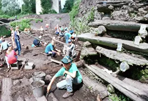Consisting: Works in Trinity excavation site, 1998