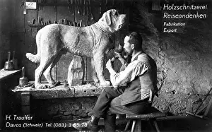 Davos: Workshop of H. Trauffer - Davos, Switzerland