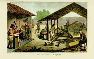 Shackles: Workshop in Kupang, Timor, 19th century