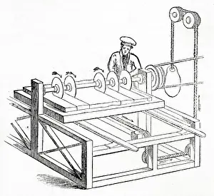 Millbank: Workshop, London Marble-Working Company, Westminster