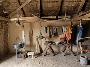 Haithabu: Workshop, Viking Museum Haithabu, Hedeby, Germany