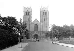 Worksop: Worksop, Priory Church c1955