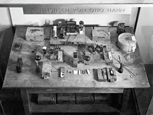 Hahn: Worktable of Otto Hahn