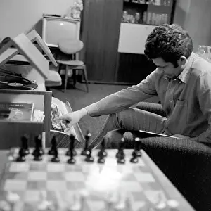 Spassky: World chess champion Boris Spassky, 1971