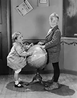 Preschooler: Where in the world is it?