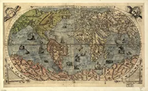 1565: World Map, 16th Century