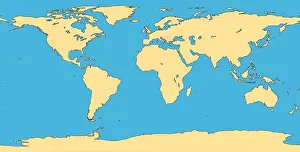 Continents: World Map