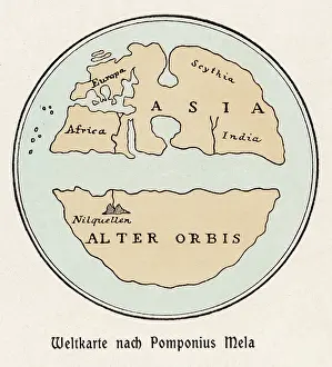 Pomponius: WORLD MAP/POMPONIUS MELA