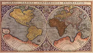 1595: World Map in Projection 1595