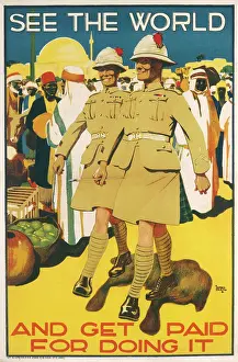Posting: SEE THE WORLD - POSTER