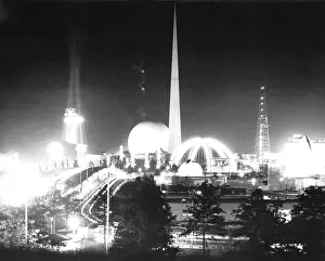 Futurism: The World of Tomorrow, a night view of ?
