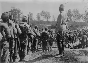 Tributary: World War 1. Austrians crossing the Wislocka