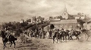 Counterattack: World War 1. A battered town in the region of