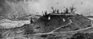 French Military: World War 1: Battle of Verdun. General view of the