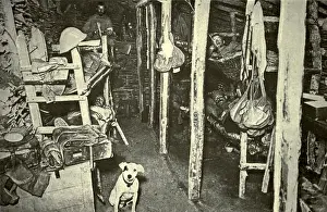French Military: World War 1: Battle of Verdun. One of the subsurface