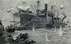 Costly: World War 1. The costly British invasion from