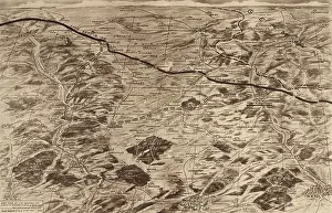 Mihiel: World War 1: Map of the Battle of St. Mihiel. U.S
