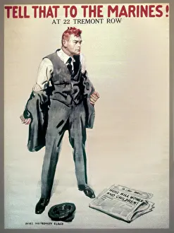 Removing: World War 1 Marines Recruiting Poster