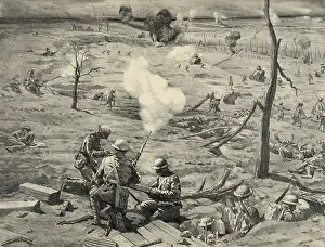 Mihiel: World War 1. Open Attack at St. Mihiel. U.S. troops