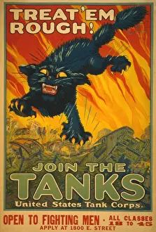 Lcgr0113: World War 1. Recruiting poster for the United