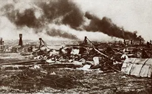 Lcgr0113: World War 1. Russian destruction of the oil fields