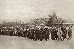 Lcgr0113: World War 1. Russian prisoners captured at the