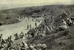 French Military: World War 1. Somme Offensive. A concentration of