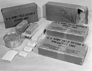 Emergencies: World War 2 K Rations issued to U.S. soldiers