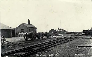 Romney: World War One Army Camp, Railway & Cannons, Lydd