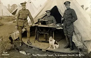 Tailor: World War One Army Camp - Tailor's Tent, Chipping Sodbury
