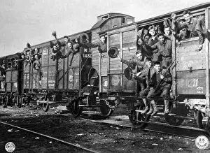 Hommes: World War I, American marines on their way ?