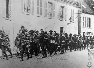 166th: World War I, American troops of the 166th ?