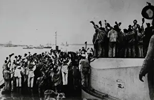 Mariners: World War I - Austrian sailors cheer