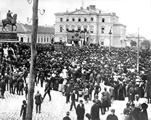 Belgrad: World War I - Demonstration in Belgrad