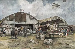 Frenchwomen: World War I. Frenc squad