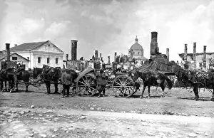 Namely: World War I - German troops in Russia