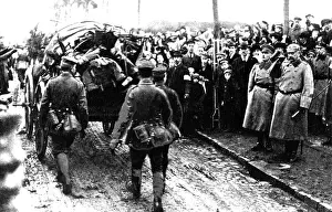 Bulgary: World War I - Hindenburg greets returning troops