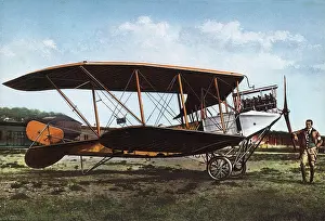 Transporte: World War I. Pfeil Doppeldecker