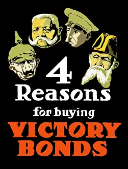 Mehmed: World War I poster featuring the heads of