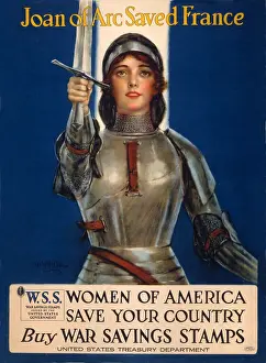 Haskell: World War I, Poster showing Joan of Arc ?