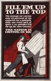 Boxcar: World War I, Poster showing men loading ?